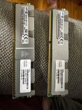 Lot Of 2 Samsung DDR3 32GB Each (2 x 32GB = 64GB) PC3 10600MHz RAM Memory B/Big picture