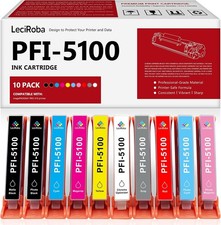 PFI-5100 Ink 10-Pack for Canon imagePROGRAF PRO-310 Full Color Set picture