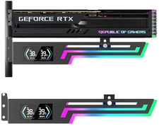 ARGB GPU Support Bracket Anti Sag w/ LCD CPU GPU Temp Display Adjustable picture
