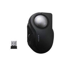 ELECOM bitra M-MT2MRSBK Quiet Trackball Mouse Bluetooth & 2.4GHz Wireless Black picture