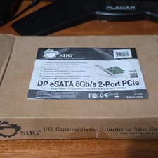 SIIG DP eSATA PCIe eSATA Host Adapter Card, 2-Port, 6Gb/s, Model SC-SA0M11-S1 picture