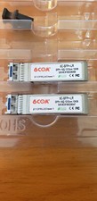 6COM Ethernet 6C-SFP+-LR Network Fiber Optic Transceiver Module 10km (pair) NEW picture