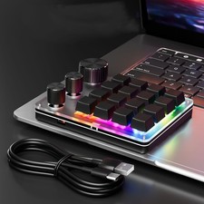 16 Key Custom Keypad Compact Programmable Macro Pad For Gaming picture