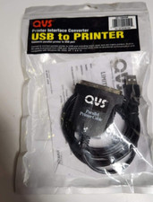 QVS UC-1284GB 6FT USB TO IEEE1284 PARALLEL picture