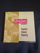 Quicken Deluxe Version 7 for Macintosh (1998) Complete CD-ROM & Case Vintage Mac picture