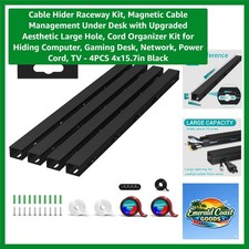 Complete Cord Management Solution: Magnetic Cable Hider with 4PCS Accessories picture