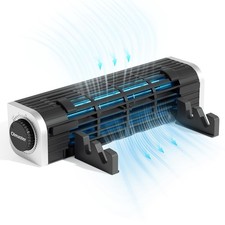 3-Speed Laptop Cooler & Stand, USB Desk Fan for Overheating Prevention, Quiet Op picture