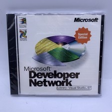 Microsoft Developer Network Library Visual Studio 97 Special Edition NOS SEALED picture