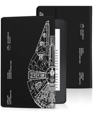 KINDLE PAPERWHITE 10th Gen Case MILLENNIUM FALCON Space SPACESHIP Star Wars picture