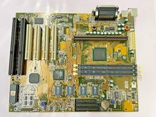 RARE VINTAGE ASUS SPL97A INTEL i82440LX SLOT 1 ATX MOBO ATI 3D RAGE VGA MBMX41 picture