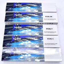 Lot f 5 High Yield Original PageWide Ink Cartridge: Yellow/Cyan/Black picture