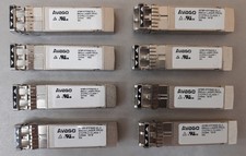 Lot of 8 Avago 16GB SFP+ 850 nm Transceiver Module AFBR-57F5MZ-ELX picture