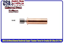 All Metal Bimetal Heatbreak Copper TC4 Throat For Creality CR-6 SE, CR6 Max picture