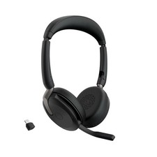 Jabra Evolve2 65 Flex Wireless Stereo Headset Hybrid ANC USB-C Bluetooth Black picture