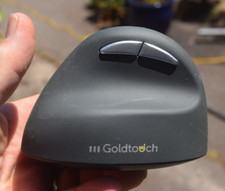 Goldtouch Right-Handed Semi-Vertical WIRELESS mouse.  Works great picture