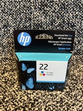 Genuine HP 22 Tri-Color Ink Cartridges C9352AN Date: January 2027 picture