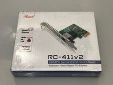 Rosewill Gigabit PCI Express Ethernet RJ45 Network Adapter RC-411v2 New Sealed picture