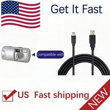 USB Power Cord Cable for FUJIFILM FINEPIX Camera A120 A345 A350 A600 Charger picture