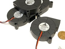 4 Pieces Gdstime DC 3d Printer Blower Fan 5015 50MM x 15mm 5cm 24V 2Pin picture