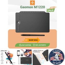 GAOMON M1220 Graphics Tablet 8192 Pressure Levels, USB, 12