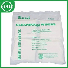 KAISI 50PCS Anti-Static LCD Cleaning Cloth 9x9cm Lint-Free Screen Repair picture