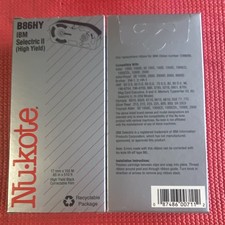 Nu-kote B86HY Black Correctable Film Ribbon for IBM Selectric II High Yield picture