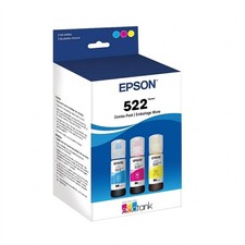 Epson 522 EcoTank Ink Ultra-high Capacity Bottle Color Combo Pack (T522520-S) picture
