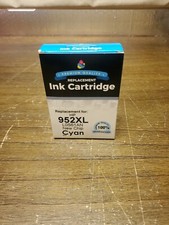 Premium Quality Replacement Ink Cartridge For HP 952xl L0S61AN New Chip Cyan picture