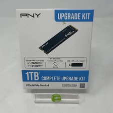 New PNY M.2 NVMe Gen 4.0 x 4 SSD Upgrade Kit 1TB 2280mm  M280CS2340-1TBKIT-RB picture