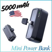 5000mAh Fast Charger Mini Power Bank External Battery For iPhone 17 16 15 14 13 picture