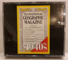 National Geographic Interactive CD-ROM, The 1940s, Broderbund, Pre-owned picture