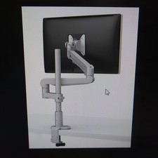 Monitor Swivel Stands ESI EVOLVE1-FM-V4-SLV Ergo 1x Monitor Base Ergonomic picture