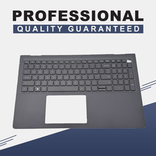 Black Palmrest / Backlit Keyboard for Dell Inspiron 15 3510 3511 3515 3520 Kit picture