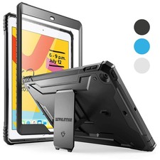 Poetic Revolution For Apple iPad 10.2 2019 Case Kickstand Rugged Tablet Black picture
