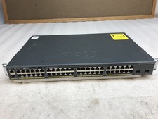 Cisco Catalyst 2960-X WS-C2960X-48TD-L V04 48-Port Stackable Network Switch picture