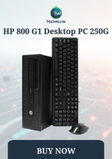 HP 800 G1 Desktop PC 250G Windows 11 Professional Core I5 UP to 3.6GHz 8GB WiFi picture