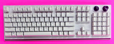 GENUINE Alienware 920K Tri-Mode Gaming Keyboard White Dell NO DONGLE 9MT4W picture