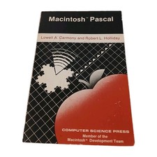 Macintosh Pascal Lowell Carmony Robert Holliday Vintage 1985 Apple Mac Tech Book picture