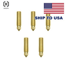5PCS 0.2/0.4/0.6/0.8/1.0Mm Brass Nozzles, Suitable for  3D Printer Sidewind X3X4 picture