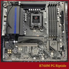 FOR ASROCK B760M PG Riptide DDR5*4 LGA1700 256GB Micro ATX Motherboard Test OK picture