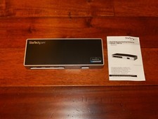 StarTech Dual - 4K DK30A2DH Monitor Laptop Docking Station ONLY TESTED WORKS picture