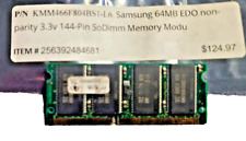 MT4LSDT864HG-10EB1 Micron 64MB DDR SoDimm Non Parity PC-100 100Mhz Memory picture