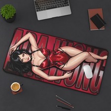 Ada Wong Desk Mat, Gaming Mouse Pad, Survival Game Desk Decor picture