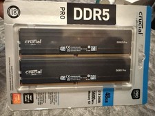 Crucial Pro DDR5-5600 Kit 48GB 2x24GB UDIMM CL46 (24Gbit) (CP2K24G56C46U5) picture
