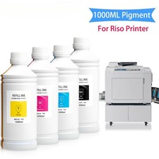 1000ML Compatible Pigment Ink for Riso HC5000 HC5500 3010 3110 3050 3150 - picture