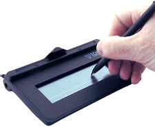 Topaz SigLite 1 x 5 T-S460-B-R Signature Capture Pad & Stylus | USB Connection picture