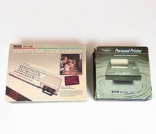 Timex Sinclair 2068 Computer + 2040 Printer Both Tested Vintage Bundle -Rare picture
