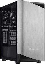 Silverstone Technology SETA A1 Silver on Black Premium ATX/Micro-ATX Case picture