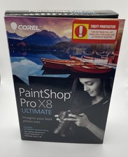 PAINT SHOP PRO X8 ULTIMATE (2 DVD-Rom Edition) Corel Photo Editing Windows picture