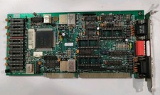 Vintage ISA VGA Card w/ Serial Ports Yamaha Y7CL NEC uPD72103 Rare OEM picture